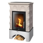 Kachlová kamna ABX Britania exklusive, Ahornweiss